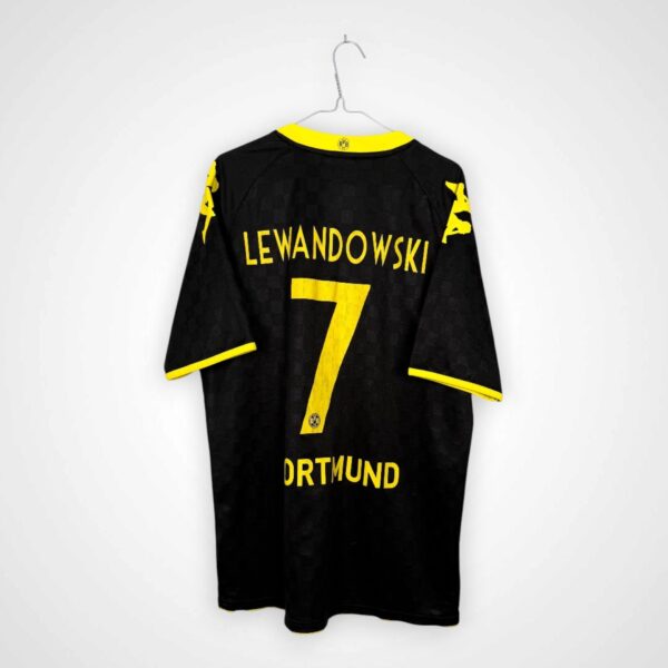 Borussia Dortmund 2010/11 Auswärts 7 Lewandowski Fußballtrikot [XL].