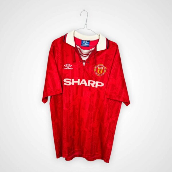 Manchester United 1992/94 Heim-Fußballtrikot [XL].