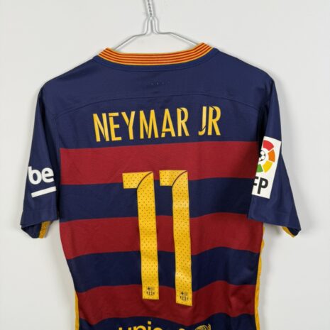 FC Barcelona Neymar Jr 11 2015-16ユニフォーム AUTHENTIC FC Barcelona 2015/16 Home 11 Neymar Jr Football Shirt [S