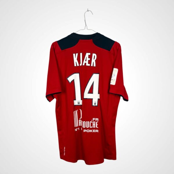 LOSC Lille Fußballtrikot 2012/13 Heimtrikot 14 Kjaer [L]