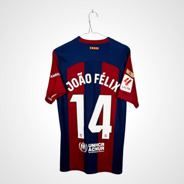 FC Barcelona Fußballtrikot 2023/24 Heimtrikot 14 Joao Felix [S]
