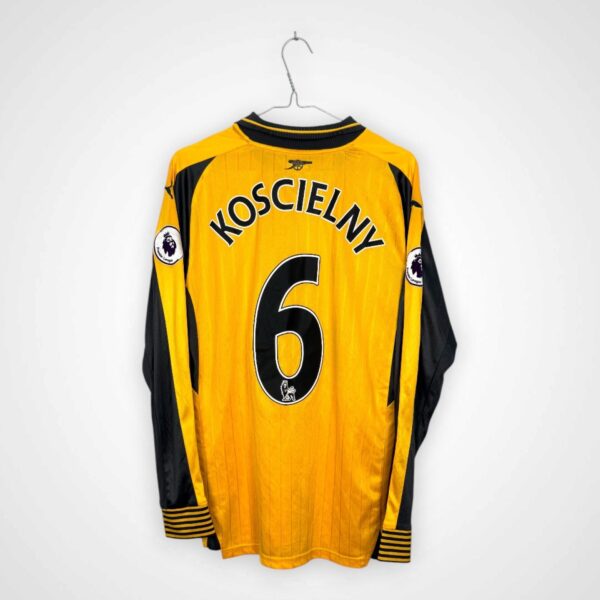 Arsenal FC Fußballtrikot 2016/17 Away 6 Koscielny [S].