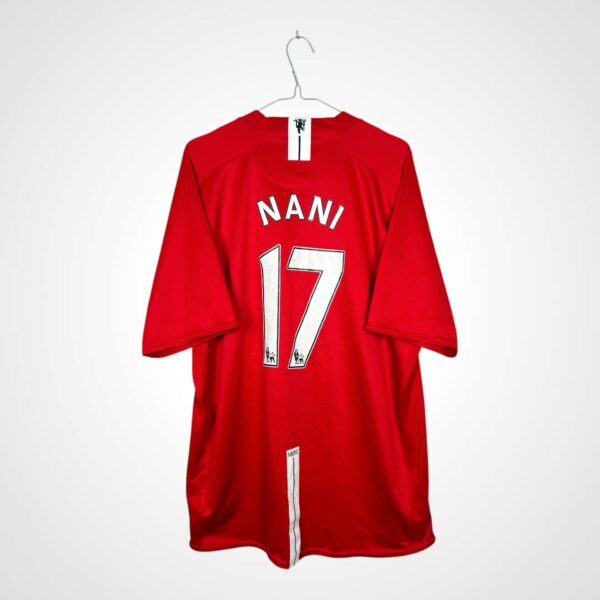Manchester United Fußballtrikot 2007/09 Heimtrikot 17 Nani [XXL]