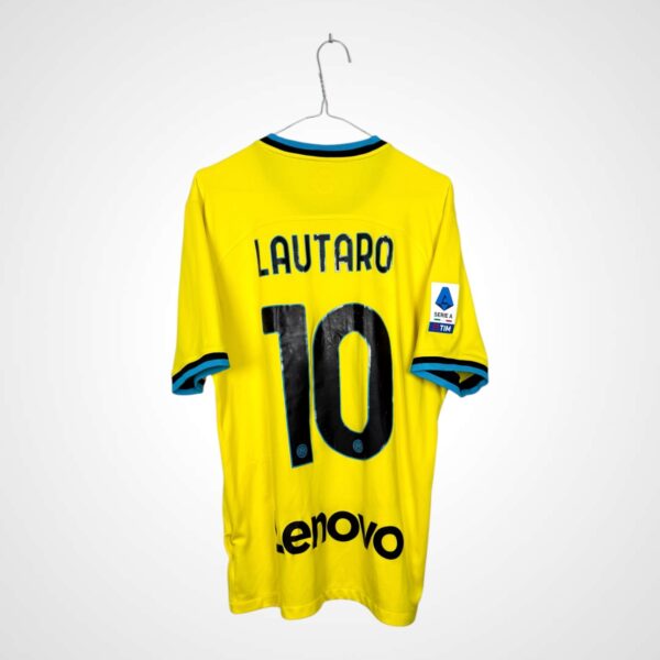 Inter Milan 2022/23 Third 10 Lautaro Football Shirt [M]