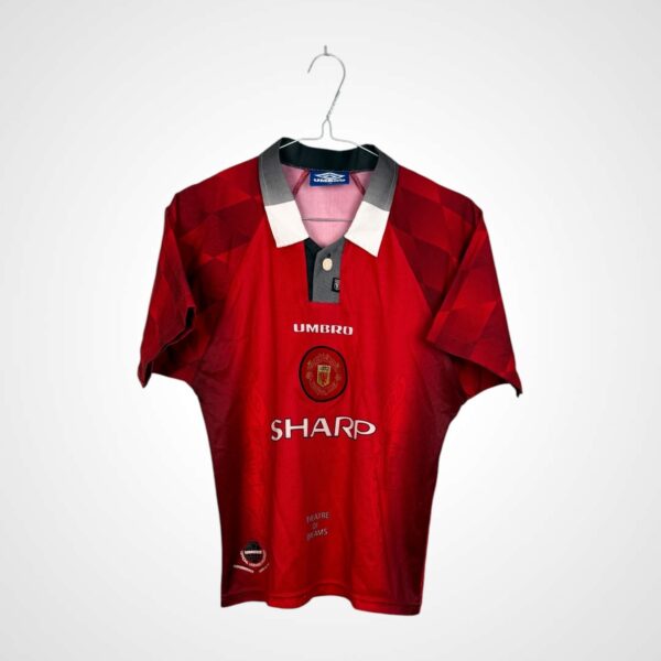 Manchester United Fußballtrikot 1996/98 (Heimtrikot) [152 cm]