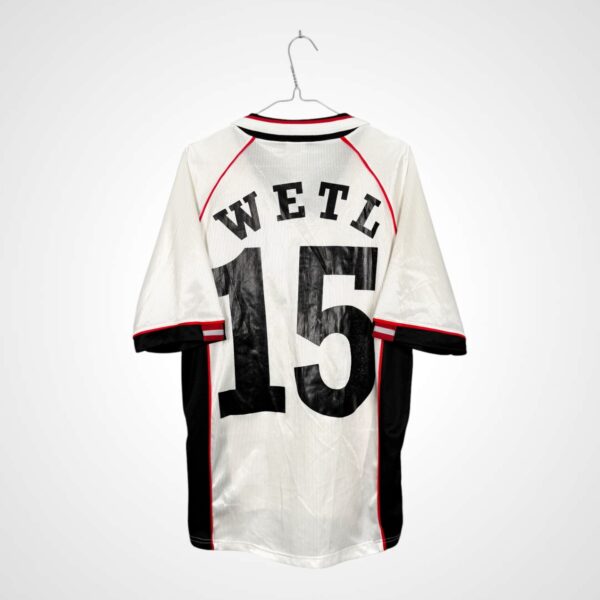 Fußballtrikot Österreich 1998/00 Heimtrikot 15 Wetl [S]