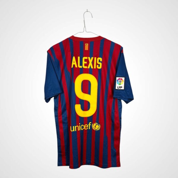 FC Barcelona Fußballtrikot 2011/12 Home 9 Alexis [S]