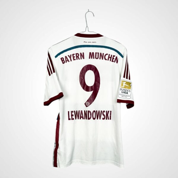 Koszulka piłkarska FC Bayern Monachium 2014/15 Away 9 Lewandowski [S]