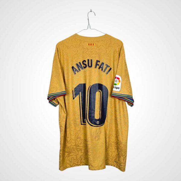 Koszulka piłkarska AUTHENTIC FC Barcelona 2022/23 Away 10 Ansu Fati [XXL]
