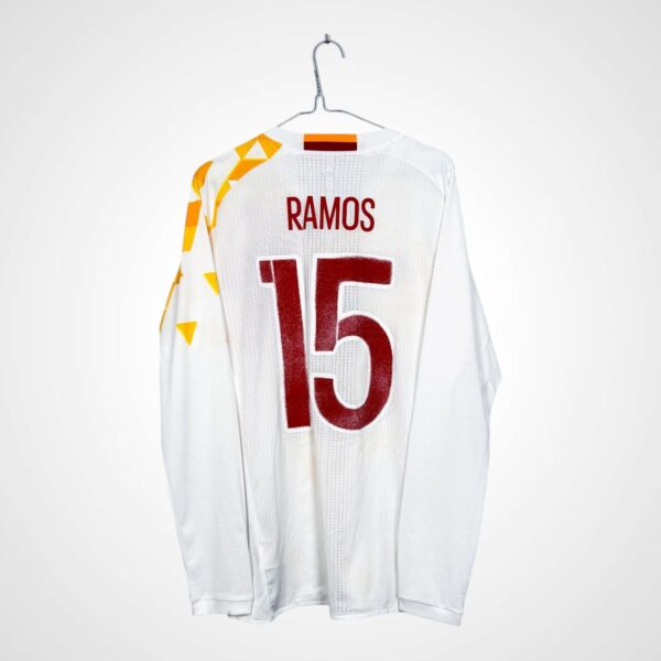 Koszulka piłkarska AUTHENTIC Hiszpania 2016/18 Away 15 Sergio Ramos [L]