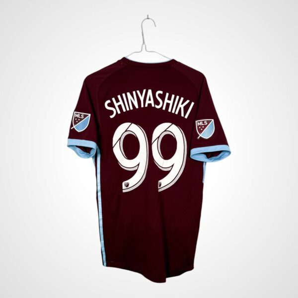 AUTHENTIC Colorado Rapids Fußballtrikot 2018/19 Heimtrikot 99 Shinyashiki [S]