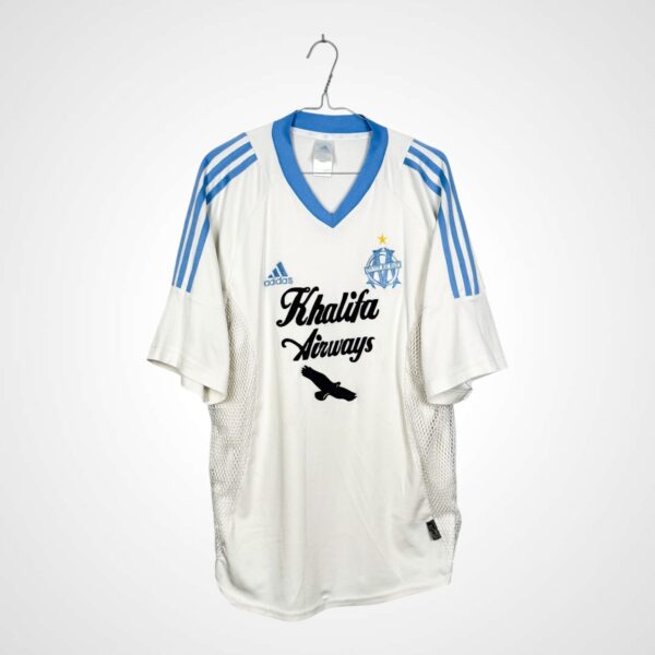 Olympique Marseille Fußballtrikot 2002/03 (Heimtrikot) [XL]
