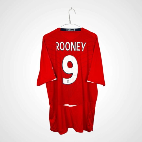 Koszulka piłkarska Anglia 2008/10 Away 9 Rooney [XL]