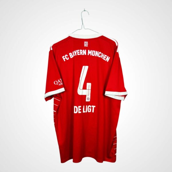 FC Bayern München Fußballtrikot 2022/23 Heimtrikot 4 De Ligt [XXL]